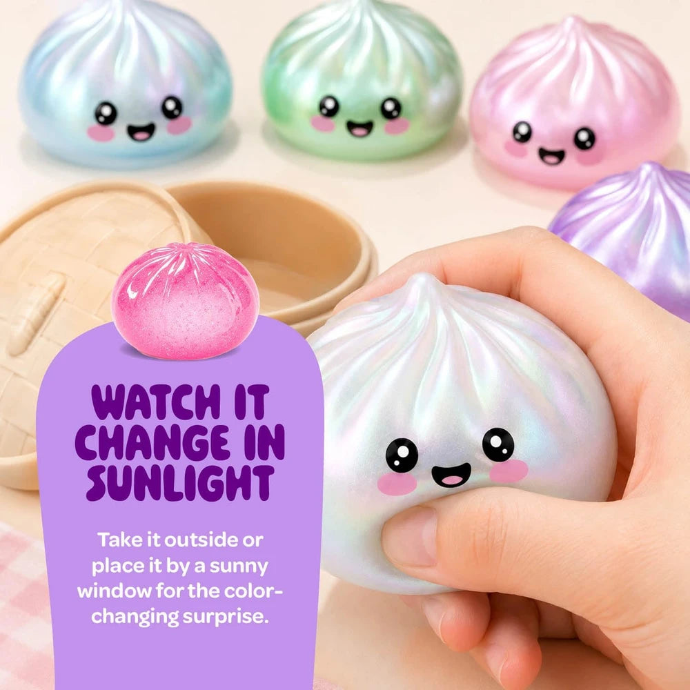 UV Color-Changing Dumpling Squishy