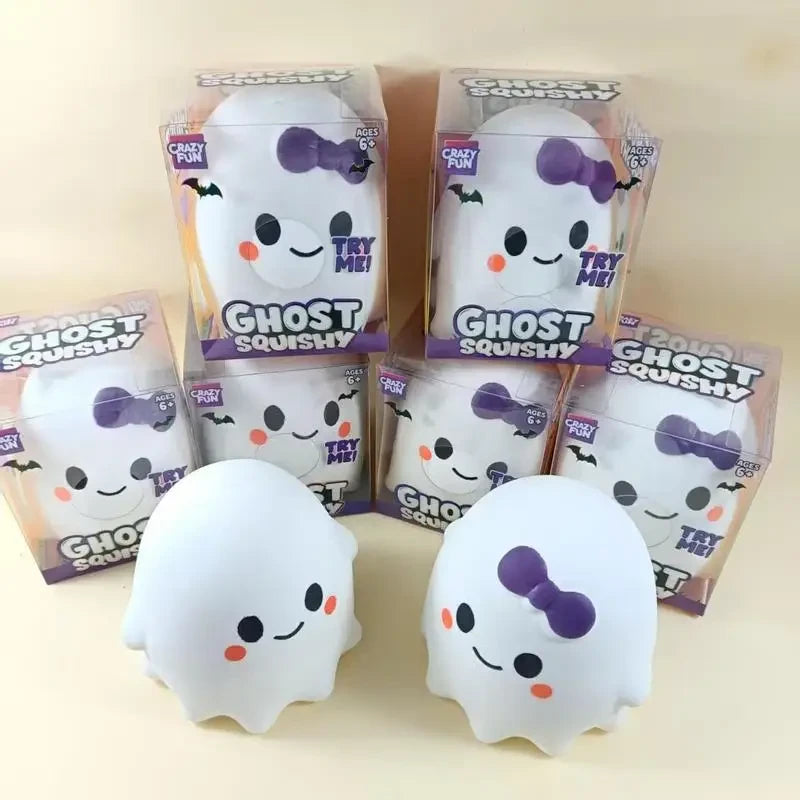 Spooky Cute Ghost Squishy Toy