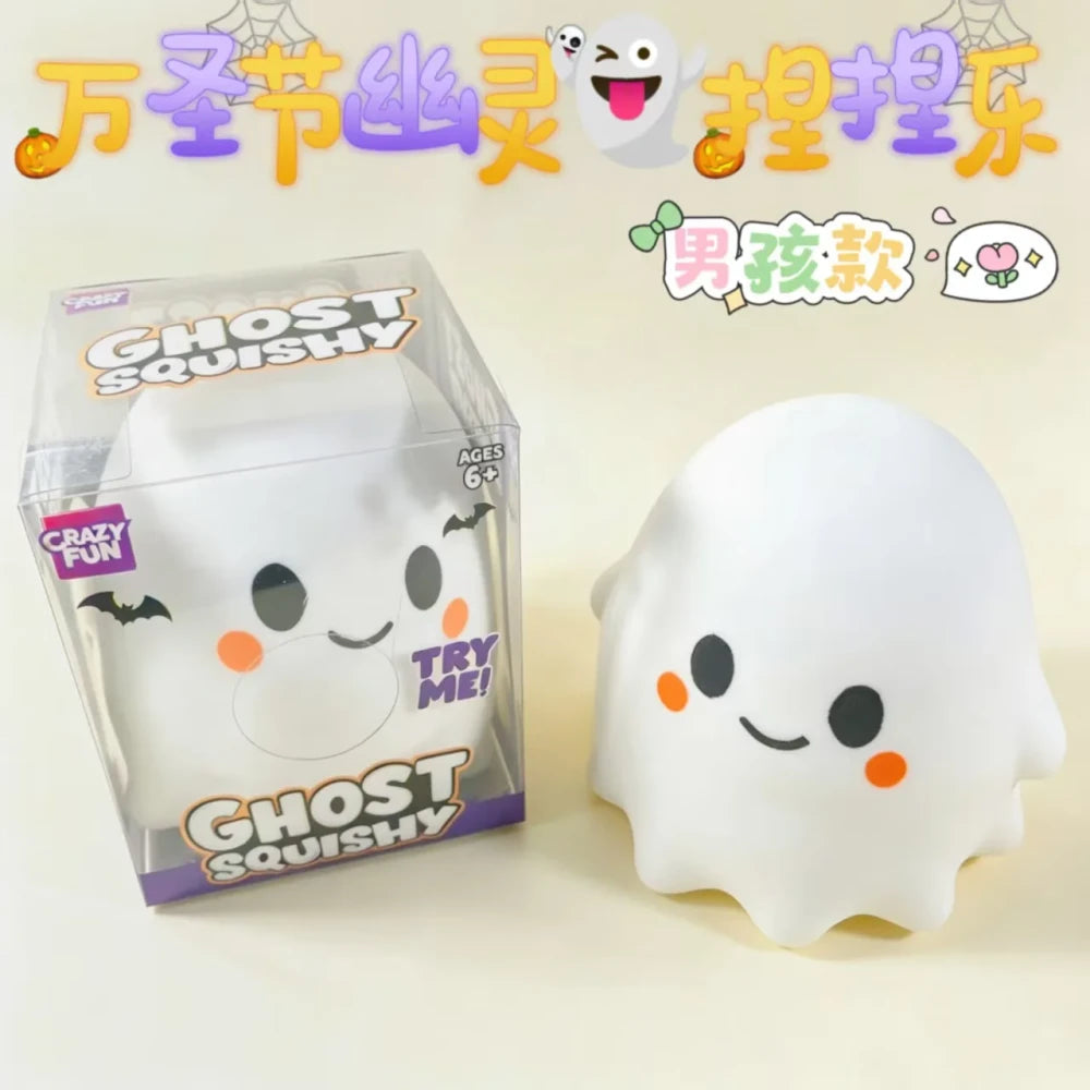 Spooky Cute Ghost Squishy Toy