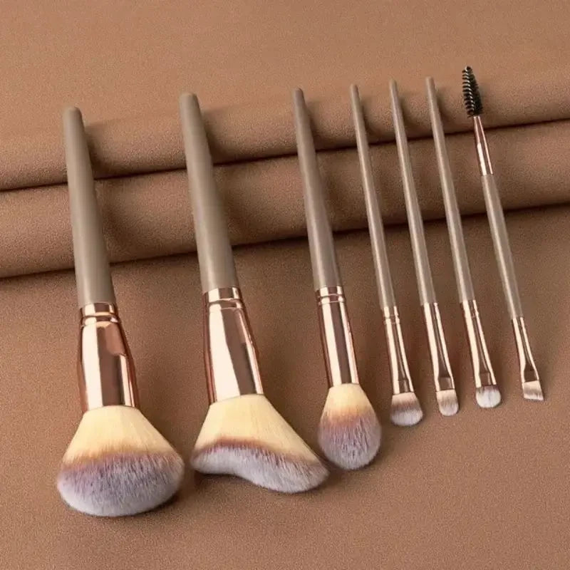 Soft Fluffy Makeup Brush Set