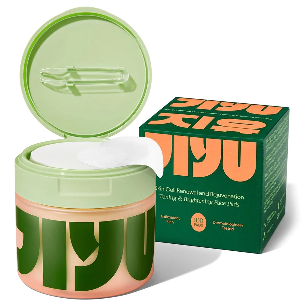 JIYU Snail Mucin Toner Pads for Redness Relief