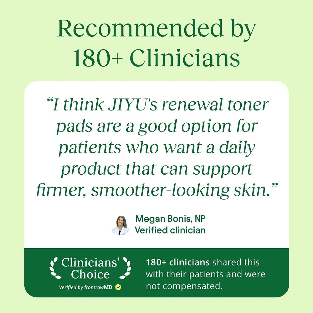 JIYU Snail Mucin Toner Pads for Redness Relief