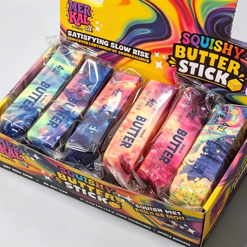 Starry Sky Butter Squishy Toy